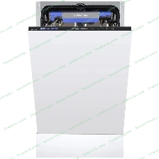 Встраиваемая посудомоечная машина Maunfeld MLP-08IMR, белый/черный, 44.5 см, 10 компл., 47 дБ, класс A++