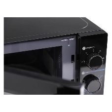 Микроволновая печь HOME HMM207BB черный, 20 л, 700 Вт, переключатели — поворотный механизм