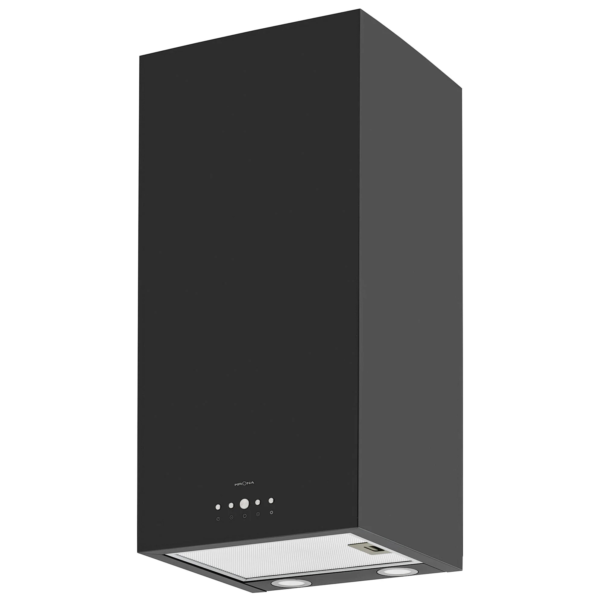 Вытяжка пристенная KRONA Dita R 400 PB черный, 40 см, 1300 куб. м/ч, 58 дБ