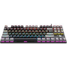 Клавиатура Oklick K600X проводная, USB Type-A, серый