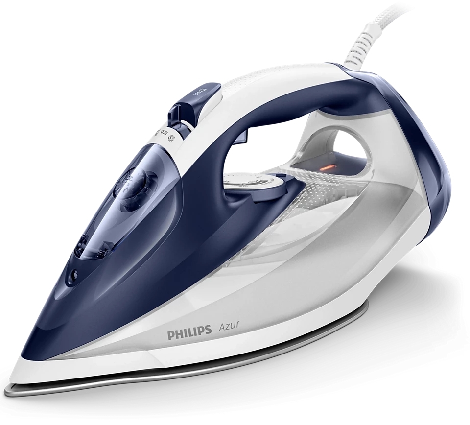 Утюг Philips GC4541/20 синий/белый, 2400 Вт, 45 г/мин, 200 г/мин, 300 мл