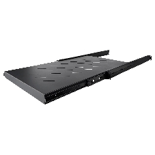 Выдвижная полка Wize Pro WSSH1U100 с боковым креплением, высота 1U, глубина 1000 мм, для рэковых шкафов