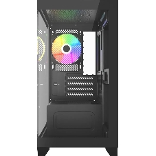 Компьютерный корпус Accord ACC-350-02B черный без БП mATX 1x120мм 1xUSB 2.0 1xUSB 3.0 1xUSB3.1 audio