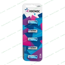 Элемент питания Космос 23А 12V Alkaline 5BL для автосигнализации
