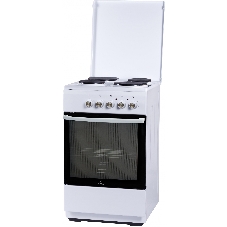Плита электрическая Flama L FE 14010 W белый эмаль (металлическая крышка)
