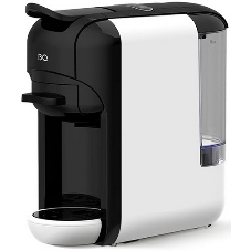Кофеварка комбинированная BQ CM3000 черный/белый, исп. кофе - молотый, капсулы Nespresso/Dolce Gusto, 0.6 л, 1450 Вт, 19 бар