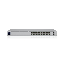 Коммутатор в стойку Ubiquiti UniFi Professional 24Port Gigabit Switch with Layer3 Features and SFP+ USW-Pro-24-EU, 24х 1G RJ45, 2х 10G SFP+