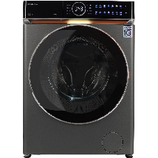 Стиральная машина HIBERG i-DDQ10 - 814 Sd Темно-серый загр. фронтальная макс.: 8 кг 1400 об/мин класс: А+++