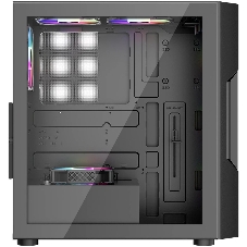 Компьютерный корпус 1STPLAYER TRILOBITE T7-P черный ATX 4x120мм LED fans T7-P-BK-4F1