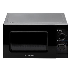 Микроволновая печь HOME HMM207BB черный, 20 л, 700 Вт, переключатели — поворотный механизм