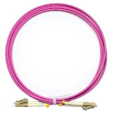 Патч-корд оптический Cabeus FOP-50-OM4-LC-LC-2m duplex LC-LC 50/125 мм OM4 2м LSZH