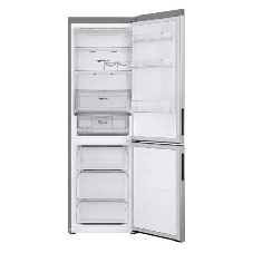 Холодильник LG GC-B459ANMW серебристый двухкамерный 234/110л морозилка снизу, No Frost