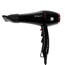 Фен SAKURA SA-4047BK Professional черный/розовое золото, 2000 Вт