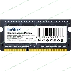 Оперативная память Indillinx, DDR3, 8GB (1x8 GB), 1600 MHz, CL11, SO-DIMM
