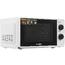 Микроволновая печь Hyundai HYM-M2041 белый, 20 л, 700 Вт, переключатели - поворотный механизм