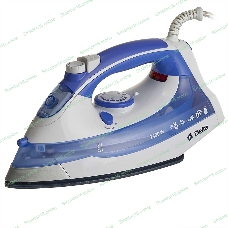 Утюг Delta DL-711 белый с фиолетовым, 2400 Вт, 20 г/мин, 120 г/мин, 250 мл