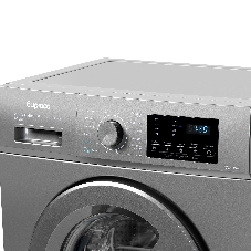 Стиральная машина Бирюса WM-SM712/08 M Металлик, загрузка фронтальная 7 кг, 1200 об/мин, класс А+++