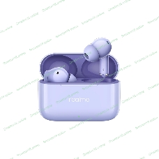 Наушники TWS Realme Buds T200 фиолетовый, внутриканальные, Bluetooth, до 30 ч