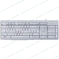 Клавиатура Acer OKW500 белый USB Multimedia (ZL.KBDEE.01S) кабель 1.8м