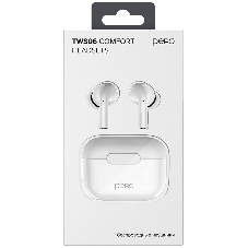 Беспроводные наушники PERO TWS06 COMFORT White