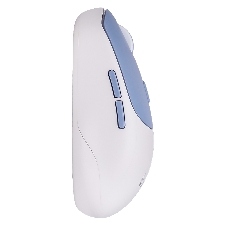 Комплект клавиатура+мышь Smartbuy 107AG беспроводной, USB, 1200 DPI, бело-голубой