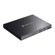 Коммутатор TP-Link Omada SG3428XMPP, 24×2.5 Гбит/с + 4×10 Гбит/с SFP+, управляемый