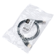 Кабель USB2.0 Cablexpert CC-USB2-AMAM-1M, AM/AM, экран, 28/26AWG, медь, Pro, 1м, черный, пакет