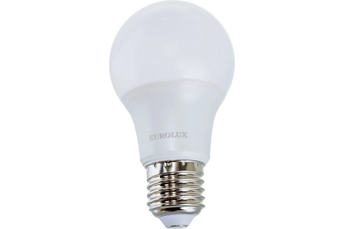 Лампа светодиодная EUROLUX LL-E-A60-11W-230-6K-E27 груша