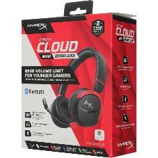 Гарнитура HyperX Cloud Mini чёрный, беспроводная + проводная, Bluetooth, до 25 ч