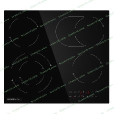 Электрическая варочная панель HOMSair HVС64SMDBK Hi-Light, независимая, черный