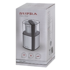 Кофемолка SUPRA CGS-310 300 Вт, 80 г, серебристый