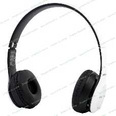 Беспроводные/проводные наушники Ergolux ELX-BTHP01-C01 белый, накладные, Bluetooth + проводной, до 8 ч