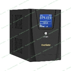Источник бесперебойного питания ExeGate EP287659RUS SpecialPro Smart LLB-3000.LCD.AVR.C13.RJ.USB 3000VA/1800W, LCD, AVR, 6*IEC-C13, RJ45/11, USB, черный