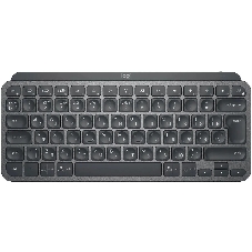 Клавиатура беспроводная Logitech MX Keys Mini (920-010501), USB, Bluetooth/Радиоканал, темно-серый/черный