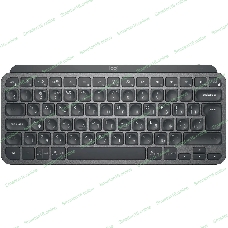 Клавиатура беспроводная Logitech MX Keys Mini (920-010501), USB, Bluetooth/Радиоканал, темно-серый/черный