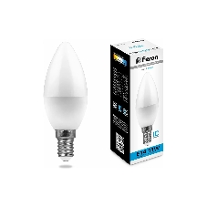 Лампа светодиодная Feron LB-770 11W 230V E14 6400K С35 Лампа светодиодная Feron LB-770 11W 230V E14 6400K С35