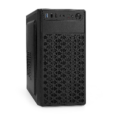 Компьютерный корпус Minitower ExeGate mEVO-7803-XP400 (mATX, БП XP400 с вент. 12см, 2*USB+1*USB 3.0, HD аудио, черный, 2 вент. 12см с RGb подсветкой)