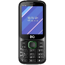 Мобильный телефон BQ 2820 Step XL+ черный/зеленый