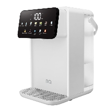 Термопот проточный BQ TP3001 White, мощность 2000 Вт, объем 3.2 л, сенсорное управление, количество температурных режимов: от 25 до 100°C, с шагом 1°С, выбор объема порции: 150, 200, 250, 300, 350, 400, 450, 500 мл, электрическая помпа, индикатор уровня воды, блокировка подачи воды, блокировка кнопок, защита от перегрева, дисплей LED, подсветка стакана, съемный резервуар для воды, пластиковый корпус, длина электрошнура: 0.9 м, напряжение 220-240 В, 50-60 Гц, защита от поражения электротоком класс I