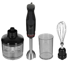 Блендер погружной Bosch MSM4B621 черный, 1000 Вт, 1 скорость