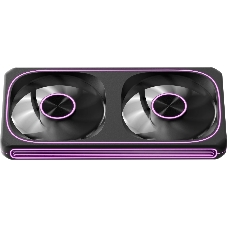 Вентилятор для корпуса Formula Air Fusion 2 Reverse ARGB 120х120x28 черный 4-pin 39.11дБ (упак.:2шт) (AIR FUSION 2 BK REVERSE) Ret