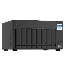 Сетевое хранилище без дисков SMB QNAP TS-832PX-4G 8-Bay NAS, AL324 64-bit quad-core 1.7GHz, 4Gb DDR4 SO-DIMM RAM (up to 1x16 Gb), 8 x 3.5