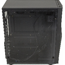 Компьютерный корпус Aerocool/Formula Glider Cosmo V1 без БП, ATX, боковое окно (закаленное стекло), черный