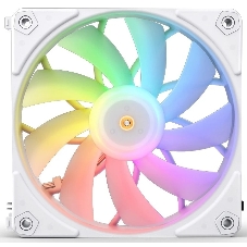 Вентилятор для корпуса JONSBO ZF-120W (120x120x25мм, 4-pin PWM, ARGb, 61.0CFM, 28.9dBA, 1500RPM, белый, 3pcs)