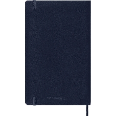 Блокнот Moleskine CLASSIC SOFT QP617B20 Large 130х210 мм 192 стр. клетка мягкая обложка синий сапфир