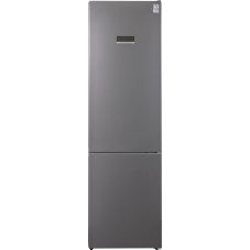 Холодильник Weissgauff CBN2WB1C2 INVERTER тёмно-серый двухкамерный 280/108л морозилка снизу, No Frost