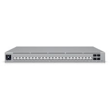 Kоммутатор PoE в стойку Ubiquiti UniFi Switch Pro HD 24 PoE, 22х 2.5G RJ45, 2х 10G RJ45, 4х 10G SFP+, раздача 600 Вт