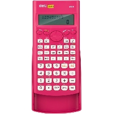 Калькулятор научный Deli E1710A/RED красный 10+2-разр.