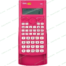 Калькулятор научный Deli E1710A/RED красный 10+2-разр.
