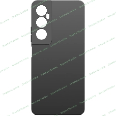 Чехол (клип-кейс) BoraSCO для Realme C65 Silicone Case черный